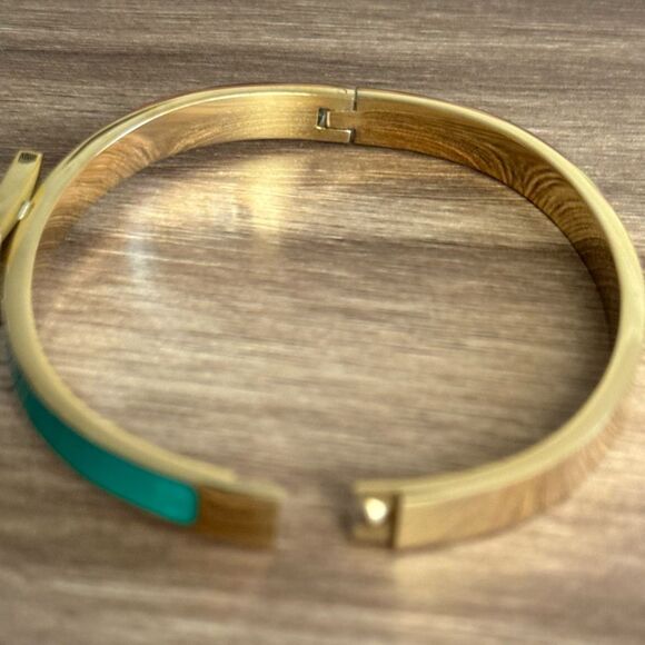 9.40tcw 14K Gold Natural Medium Green Round Cut Unisex  Luxury Green Bracelet Q709